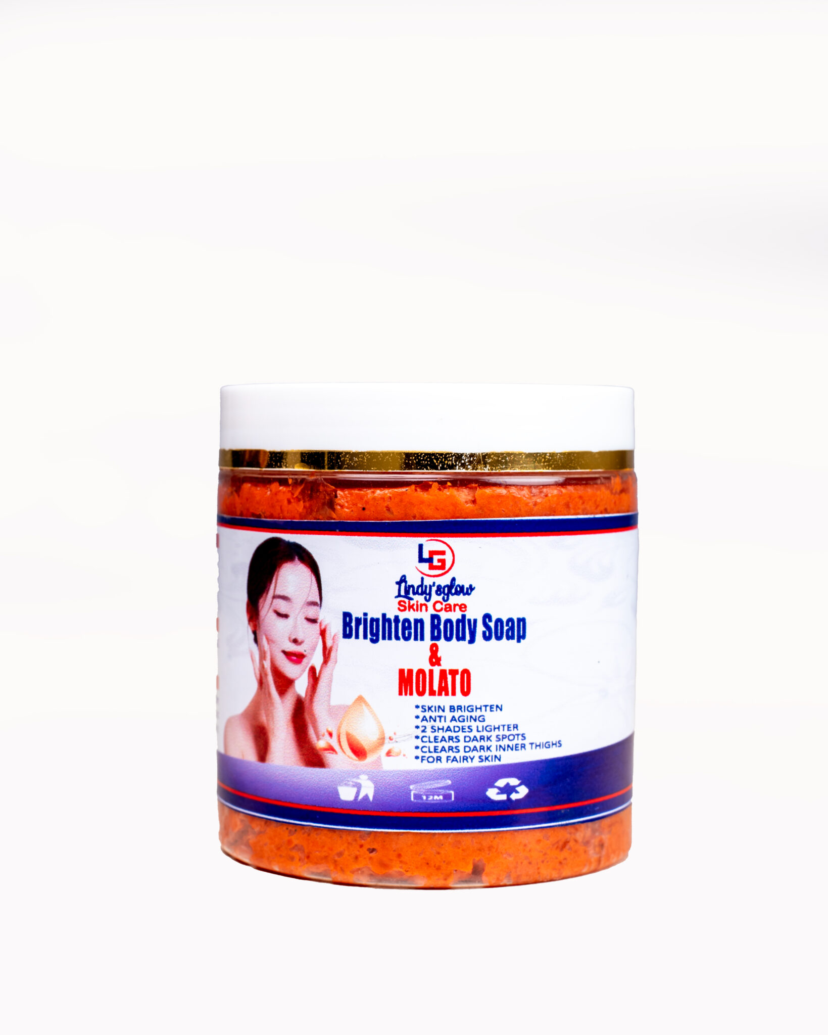 Brighten Body Soap & Molato 500g (Adult)