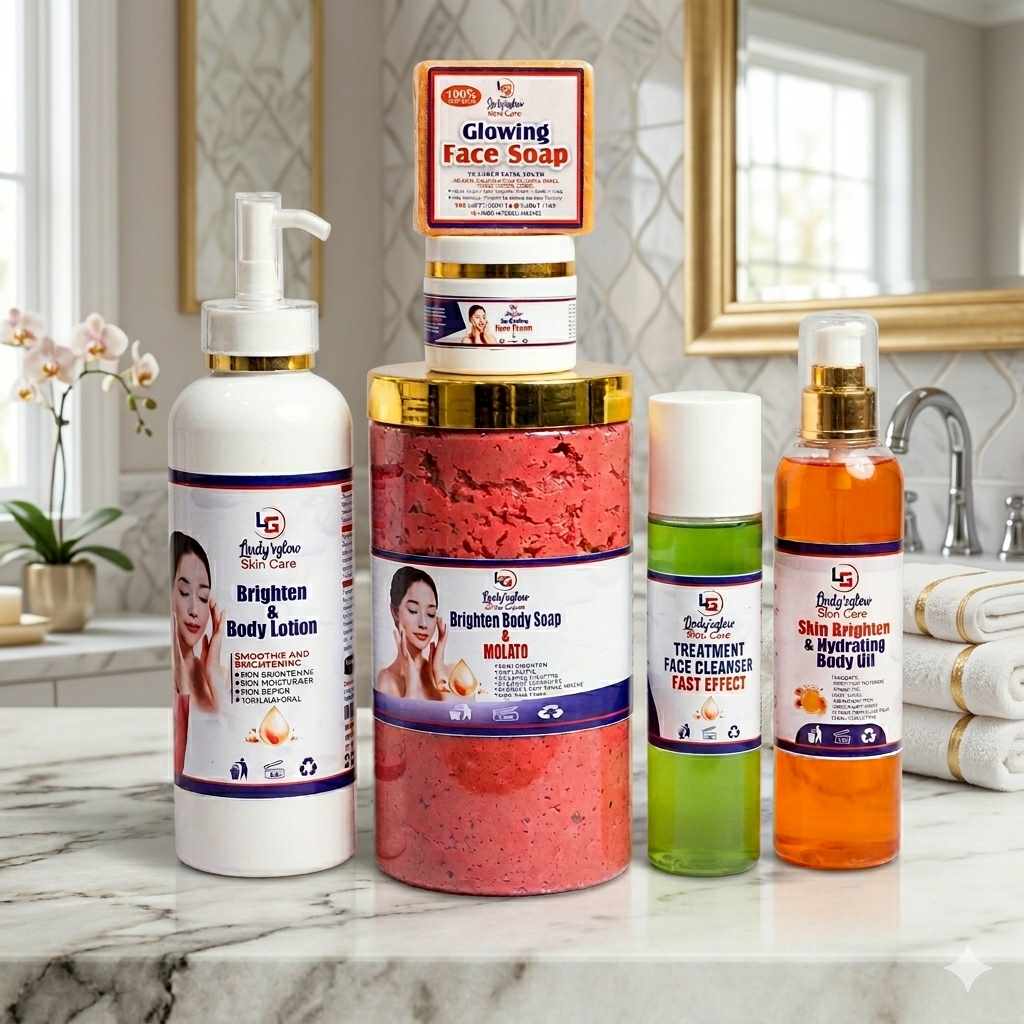 Adult Lightening Set With 1kg Snow White Soap